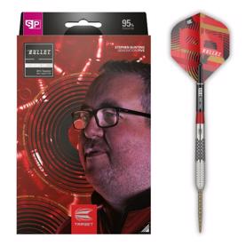  Stephen Bunting G5 95% NT steeltip dartpile fra Target